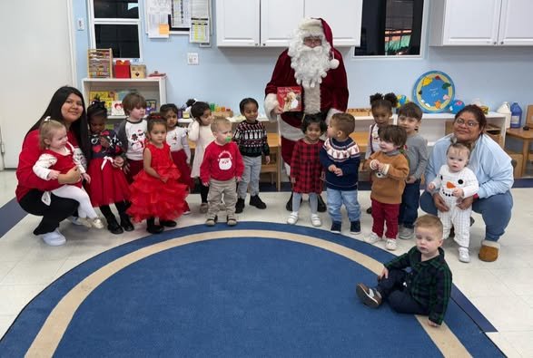 Story with Santa Little elephant